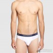 Quần lót nam Emporio Armani Stretch Cotton Brief 2-pack White/Marine